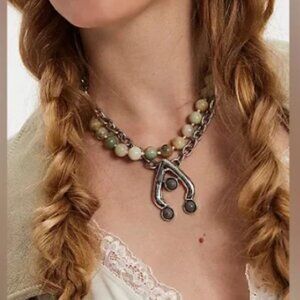 NWT Free People X Ariana Ost Think I'm Dreaming Necklace